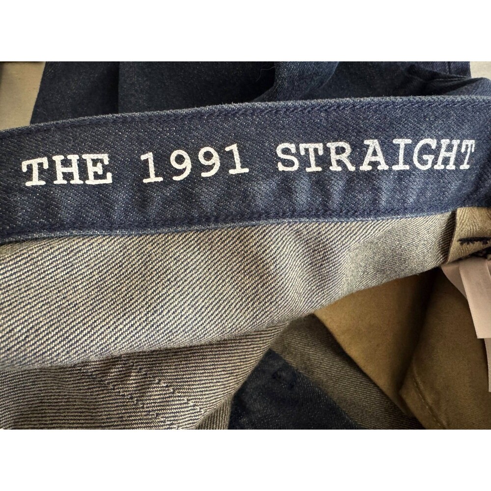 Madewell Mens 36x32 1991 Straight Leg Jean Beatty Wash Rigid Denim Cotton NWT - Picture 8 of 14
